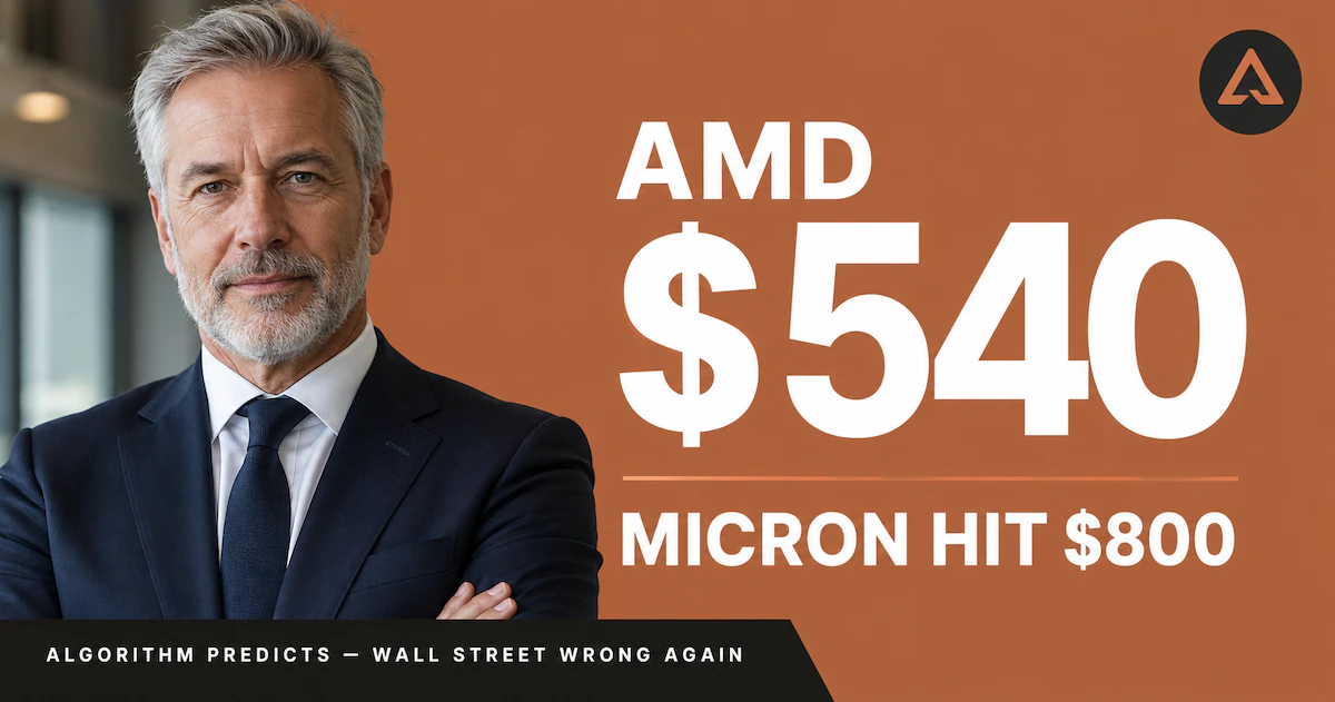 AMD Stock Forecast: Scenario Path Toward $540 as Semiconductor Leadership Strengthens